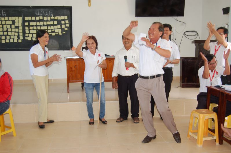 Văn phòng Caritas Đà Nẵng  tổ chức tập huấn “Kỹ năng điều hành và thúc đẩy nhóm” 
